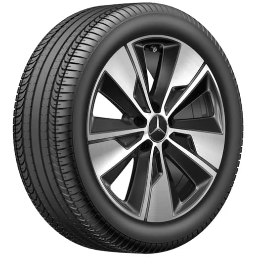 Roues été 18 pouces V-Klasse W447 Vito W447 noir lot de roues complètes d'origine Mercedes-Benz | Q44029141020A-B
