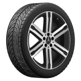 Roues été 20 pouces GLA GLB 247 noir, jeu complet de roues d’origine Mercedes-Benz