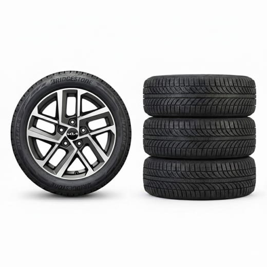 Roues hiver 16 pouces Kia K4 Bridgestone à 5 doubles rayons Gaya bicolore | WAK4620555BRGA-K4