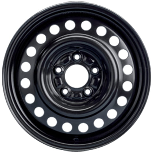 Roues hiver 16 pouces Kia K4 Bridgestone acier noir | WSK4620555BR-K4