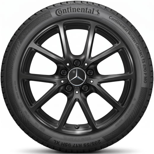 Roues hiver 17 pouces CLA X178 Continental Original Mercedes-Benz | Q44014111411A/-12A-X178