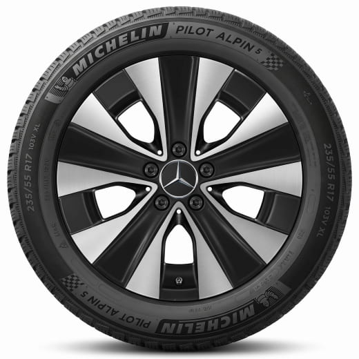 Roues hiver 17 pouces V-Klasse Mopf2 W447 noir Original Mercedes-Benz | Q440191510220-230