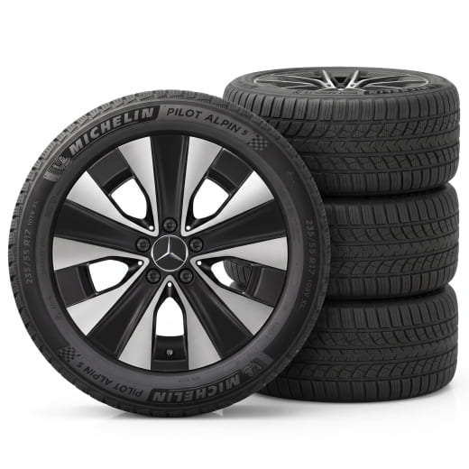 Roues hiver 17 pouces V-Klasse Mopf2 W447 noir Original Mercedes-Benz | Q440191510220-230