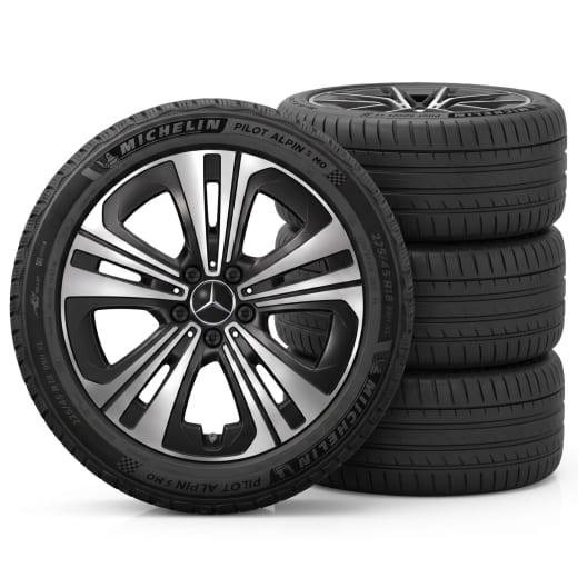 Roues hiver 18 pouces CLA C178 noir Michelin | Q44014151404A/05A
