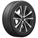 Roues hiver 18 pouces Classe E break S213 noir, jeu complet de roues d'origine Mercedes-Benz