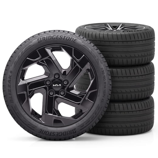 Roues hiver 18 pouces Kia EV5 OV1 Jinan noir | WTEV5823560BRXB-EV5