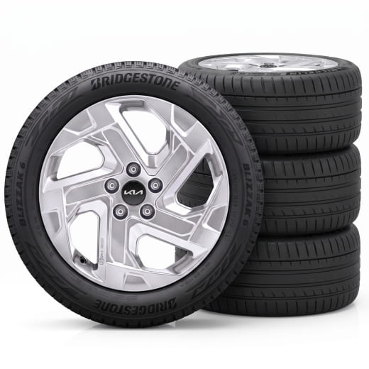 Roues hiver 18 pouces Kia EV5 OV1 Jinan argent | WTEV5823560BRXS-EV5