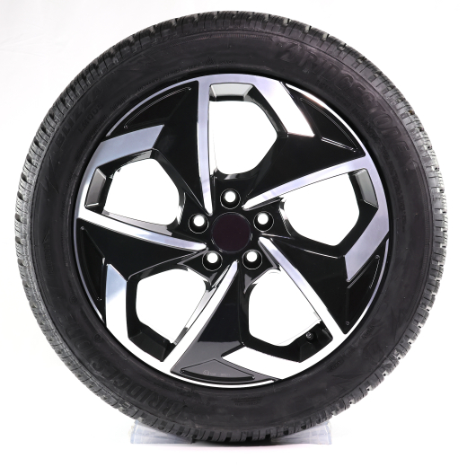 Roues hiver 18 pouces noir argent Smart ONE #1 HX11 jeu de roues complètes Bridgestone | L95405455B-Set