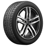 Roues hiver 19 pouces GLA H247 GLB X247 noir, jeu de roues complètes d'origine Mercedes-Benz