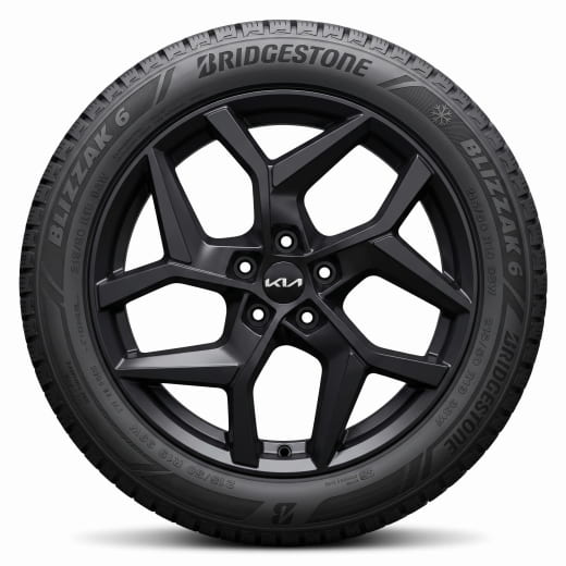 Roues hiver 19 pouces Kia EV3 Bridgestone Musan à rayons en Y noires | WTEV3921550BRMB-B