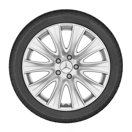 Pneus hiver 1 jeu 18 pouces S-Klasse W222 Original Mercedes-Benz avec capteurs RDK | Q440141510930-W222