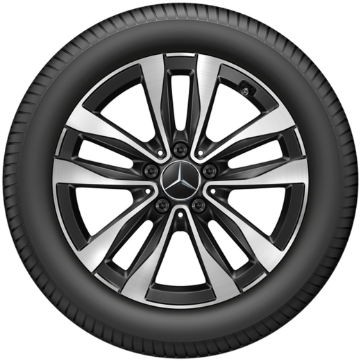 Roues hiver Classe C 206 Hybrid 17 pouces original Mercedes-Benz | Q44014151271A/72A/73A/74A