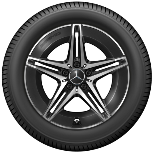 Roues hiver AMG complètes 18 pouces Classe C 206 | Q440141714280/90
