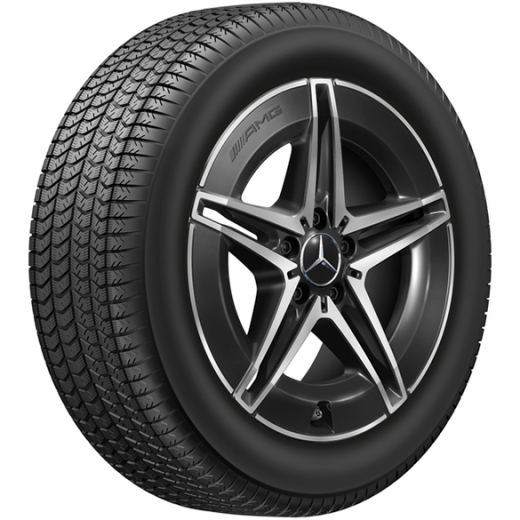 Roues hiver AMG complètes 18 pouces Classe C 206 | Q440141714280/90