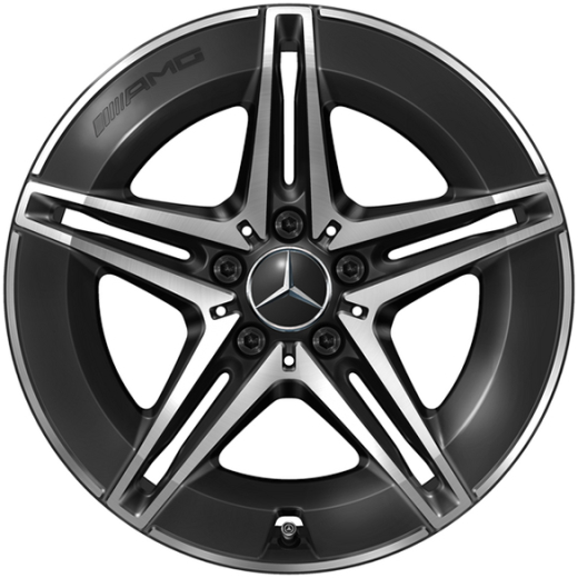 Roues hiver AMG complètes 18 pouces Classe C 206 | Q440141714280/90