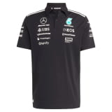 Polo da uomo adidas Mercedes-AMG PETRONAS F1 Team nero