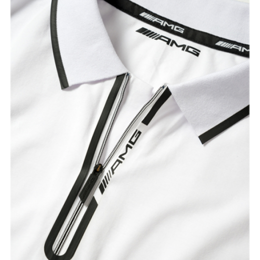 Polo para hombre blanco Original Mercedes-AMG | B6695867