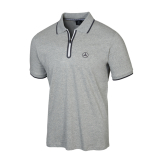 Polo para hombre gris Original Mercedes-Benz Collection