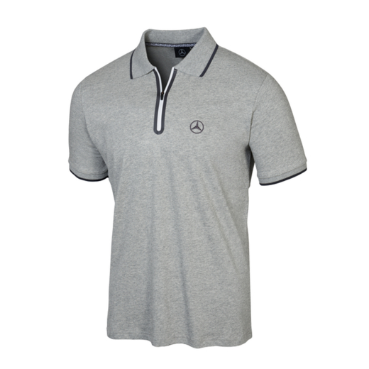 Polo para hombre gris Original Mercedes-Benz | B6695871