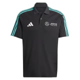 Polo uomo adidas Mercedes-AMG PETRONAS F1 nero