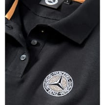 Poloshirt Dames zwart Original Mercedes-Benz | B6604151