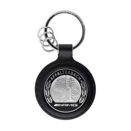 Portachiavi AMG Affalterbach in pelle originale Mercedes-Benz | B67960045