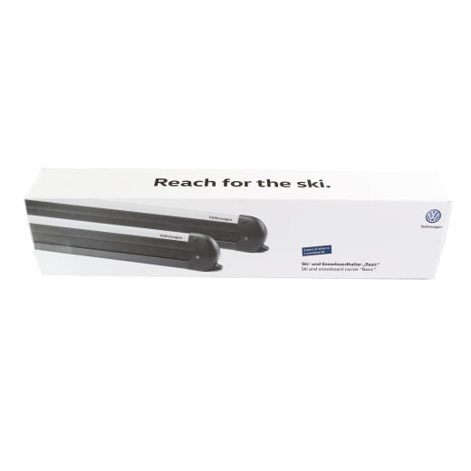 Portaesquís portatablas de snowboard Basic negro Original Volkswagen | 000071129N