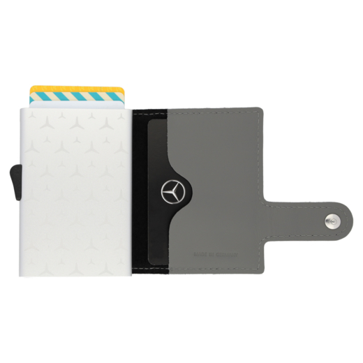 Portafoglio in pelle bovina nero Mercedes-Benz | B66959260