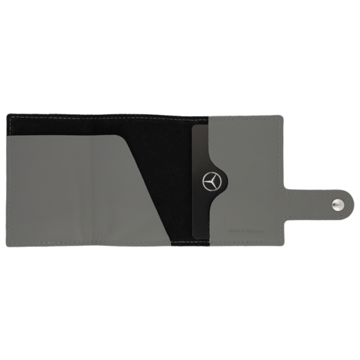 Portafoglio in pelle bovina nero Mercedes-Benz | B66959260