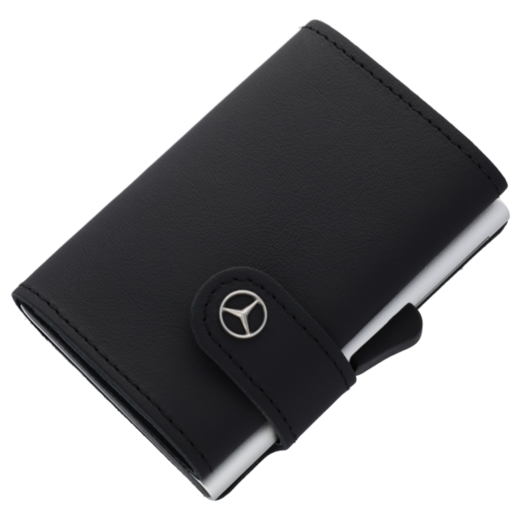 Portafoglio in pelle bovina nero Mercedes-Benz | B66959385