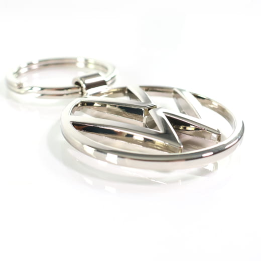 Porte-clés New logo VW argent Original Volkswagen | 000087010BN