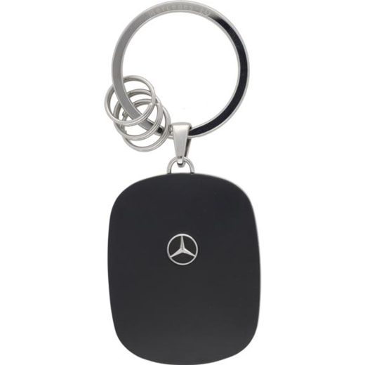 Porte-clés style Wallbox noir et argent Original Mercedes-Benz | B66959725