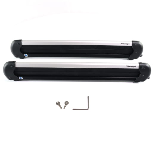 Porte-skis et snowboard Basic noir d'origine Volkswagen | 000071129N