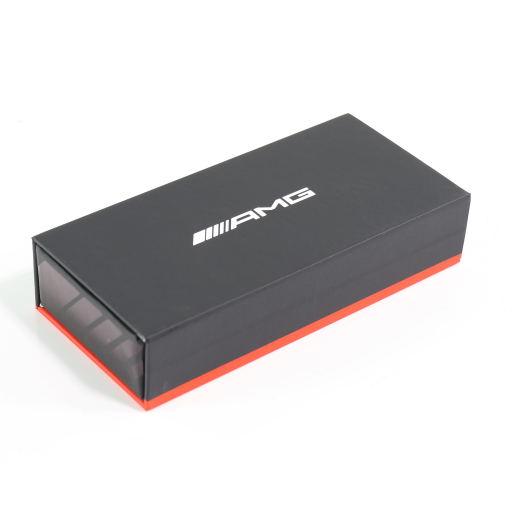 Porte-clés AMG rouge argent Original Mercedes-AMG | B66959851