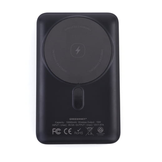 Powerbank CLE iluminada con carga inalámbrica magnética de 10000 mAh  | GM-Powerbank-CLE