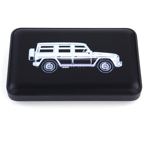 Powerbank G-Klasse illuminato con ricarica wireless magnetica 10000 mAh | GM-Powerbank-G-Klasse