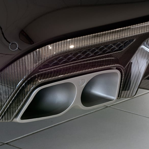 Difusor trasero Brabus Carbon | Mercedes-Benz Clase C | Berlina | T-Model | W/S205 | Brabus-Heckdiffusor-205