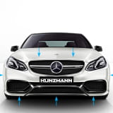 Paragolpes delantero E 63 AMG paquete Night Clase E W212 original Mercedes-Benz
