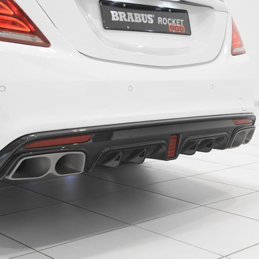 Difusor trasero Brabus | S63 S65 AMG | Mercedes-Benz Clase S W222 | Brabus-Heckdiffusor-W222