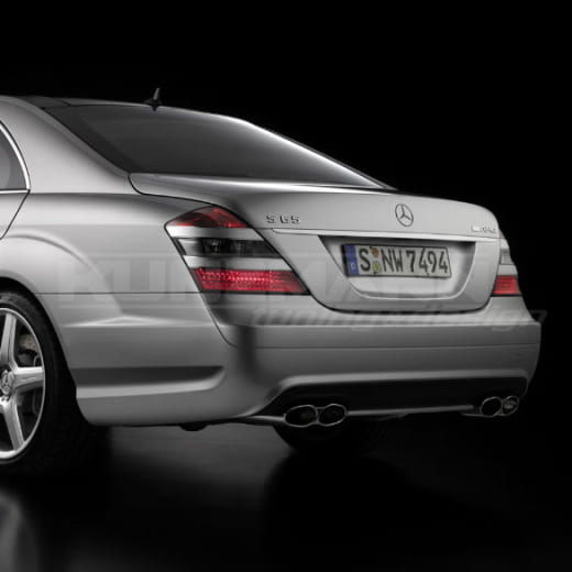 Pot d'échappement sport S 65 AMG / ligne d'échappement | pour Mercedes Classe S W221 avec ESD | 221-65-ESD