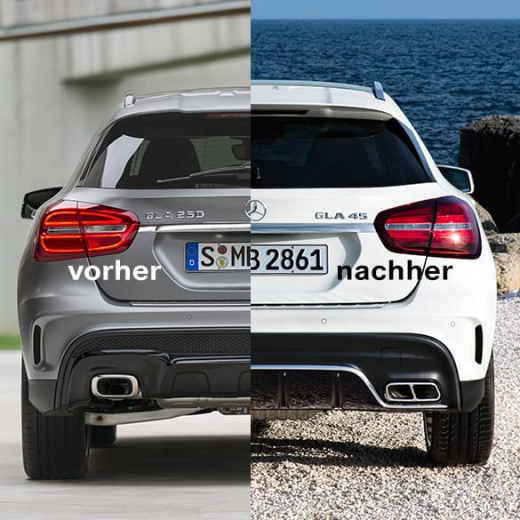 Blocs feu arrière facelift GLA X156 Original Mercedes-Benz | X156-Facelift-Heckleuchten