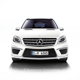 Paraurti anteriore ML 63 AMG per Classe M W166 Original Mercedes-Benz