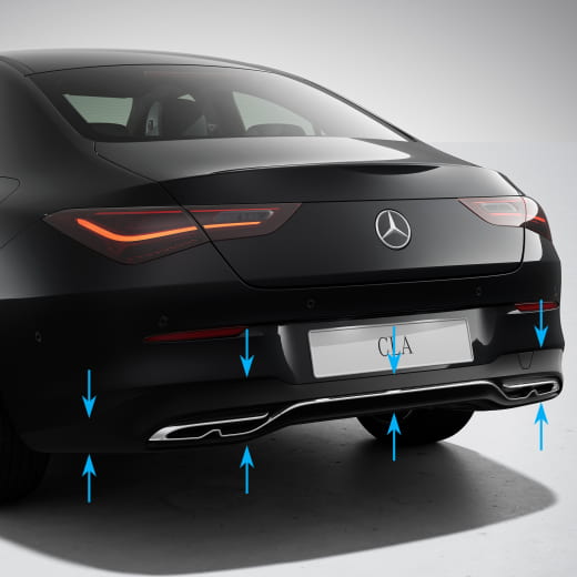 Diffusore Progressive CLA C118 Coupé Facelift Originale Mercedes-Benz | C118-Progressive-Dif-FL-K