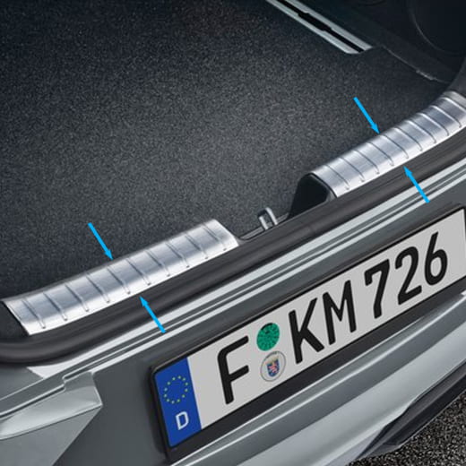 Protection de seuil de coffre acier inoxydable brossé Kia ProCeed CD original Kia | J7275ADE20BR