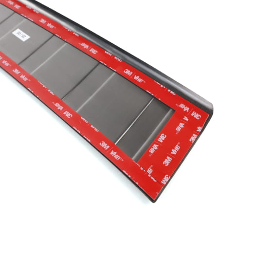 Protection de seuil de coffre en acier inoxydable noir Mercedes E-Klasse S213 WEYER | WY55033