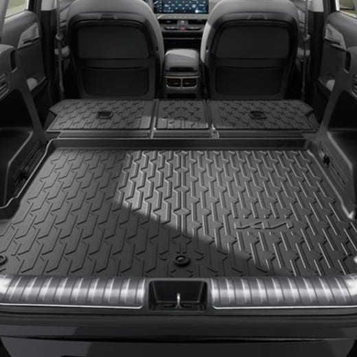 Protector maletero coche interior Kia EV5 acero inoxidable efecto cromo Original Kia | X9275ADE00BR