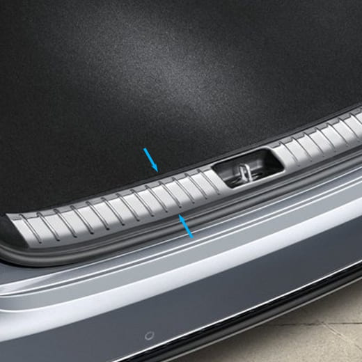 Protector interior del borde de carga aspecto cromado Kia Ceed Sportswagon CD Original Kia | J7275ADE10ST