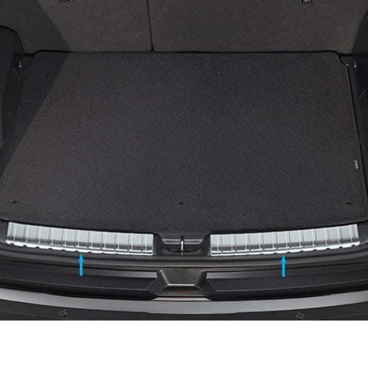 Protector maletero coche interior Kia EV3 acero inoxidable Original Kia | EV275ADE00ST