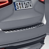 Protector de borde de carga cromado GLS X167 Original Mercedes-Benz