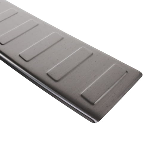 Protezione soglia bagagliaio in acciaio inox nero grafite VW T6 T6.1 WEYER | Weyer-T6-graphit